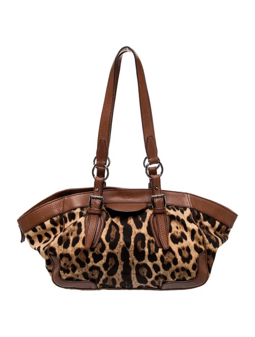 Dolce & Gabbana Canvas Shoulder Bag