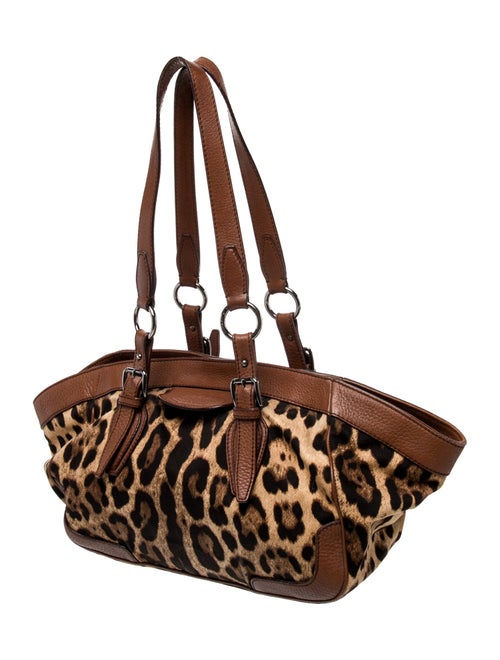 Dolce & Gabbana Canvas Shoulder Bag