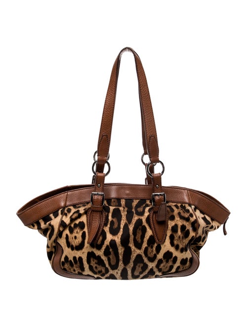 Dolce & Gabbana Canvas Shoulder Bag