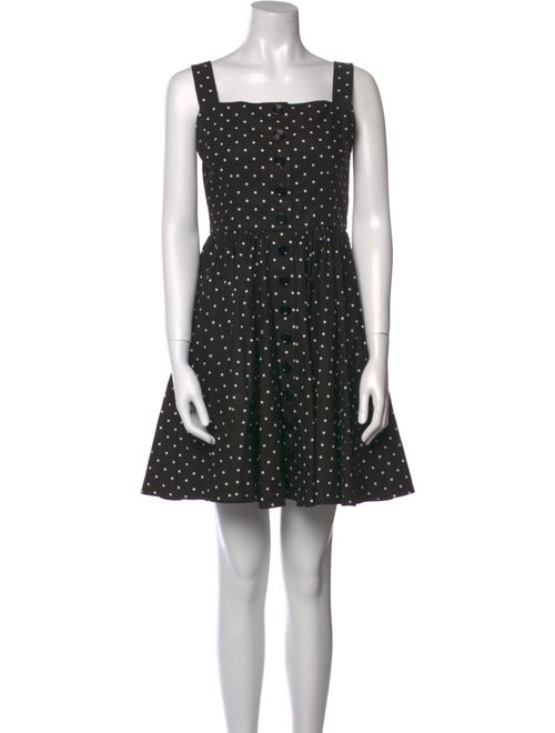 Dolce & Gabbana Polka Dot Print Mini Dress