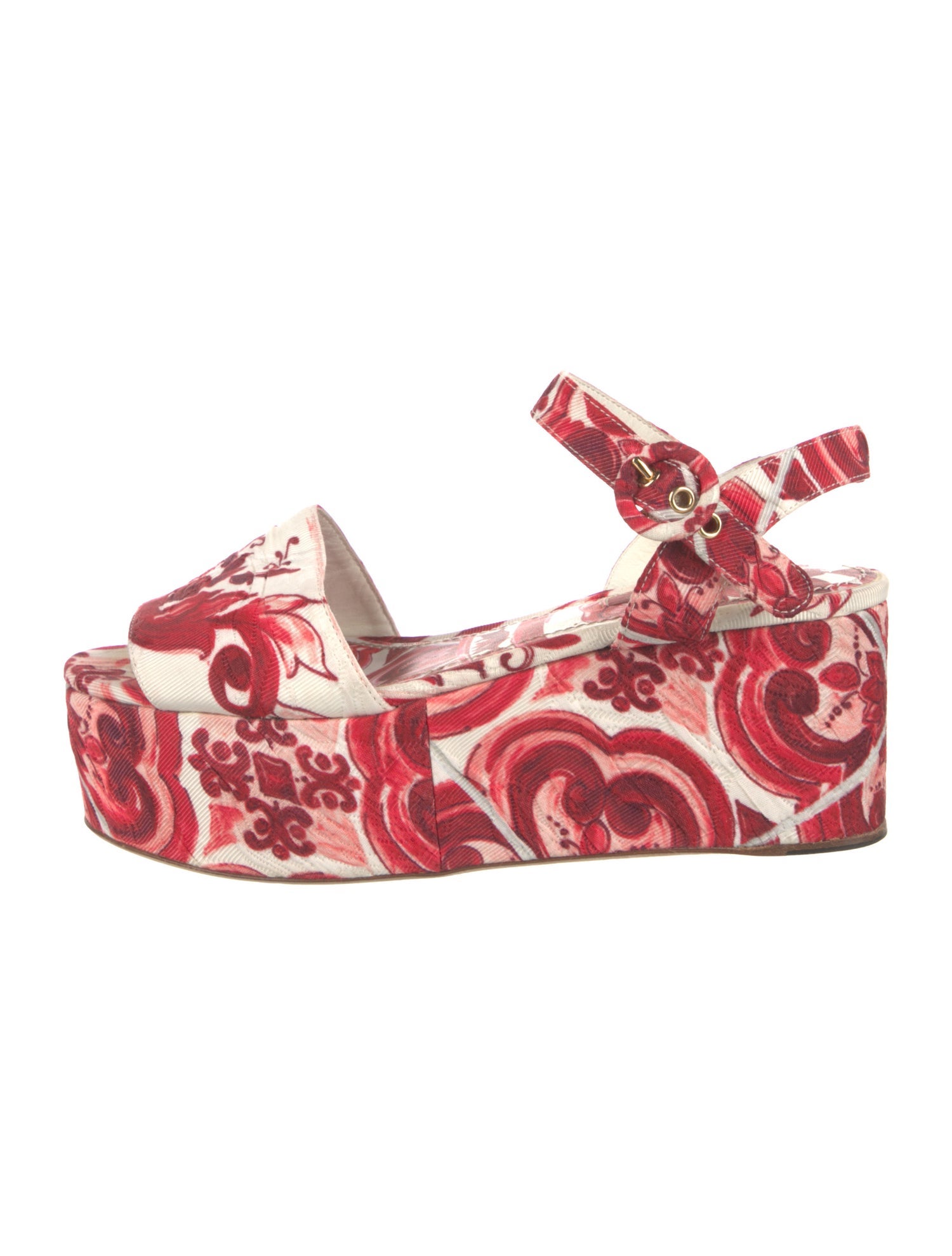Dolce & Gabbana Printed Sandals