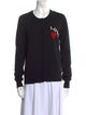 Dolce & Gabbana Cashmere Graphic Print Sweater