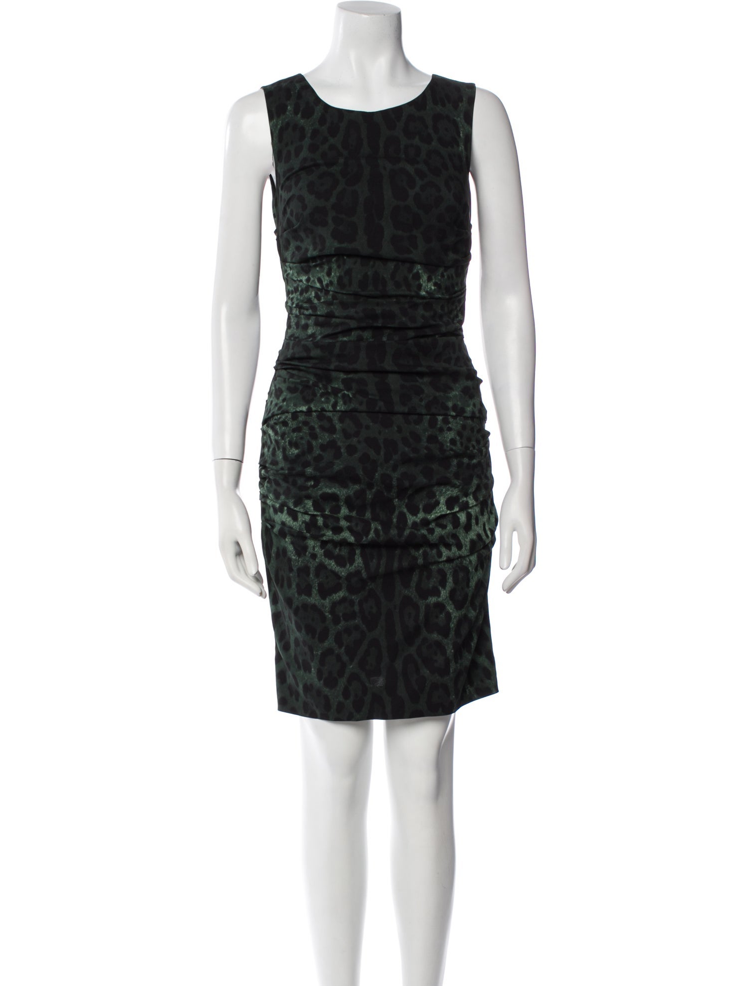 Dolce & Gabbana Silk Knee-Length Dress