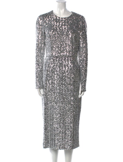 Dolce & Gabbana Sequin Midi Length Dress