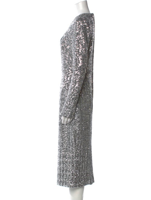 Dolce & Gabbana Sequin Midi Length Dress