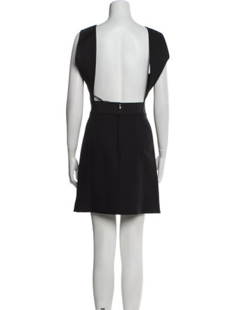 Dolce & Gabbana Scoop Neck Mini Dress