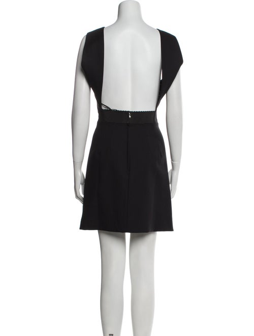 Dolce & Gabbana Scoop Neck Mini Dress