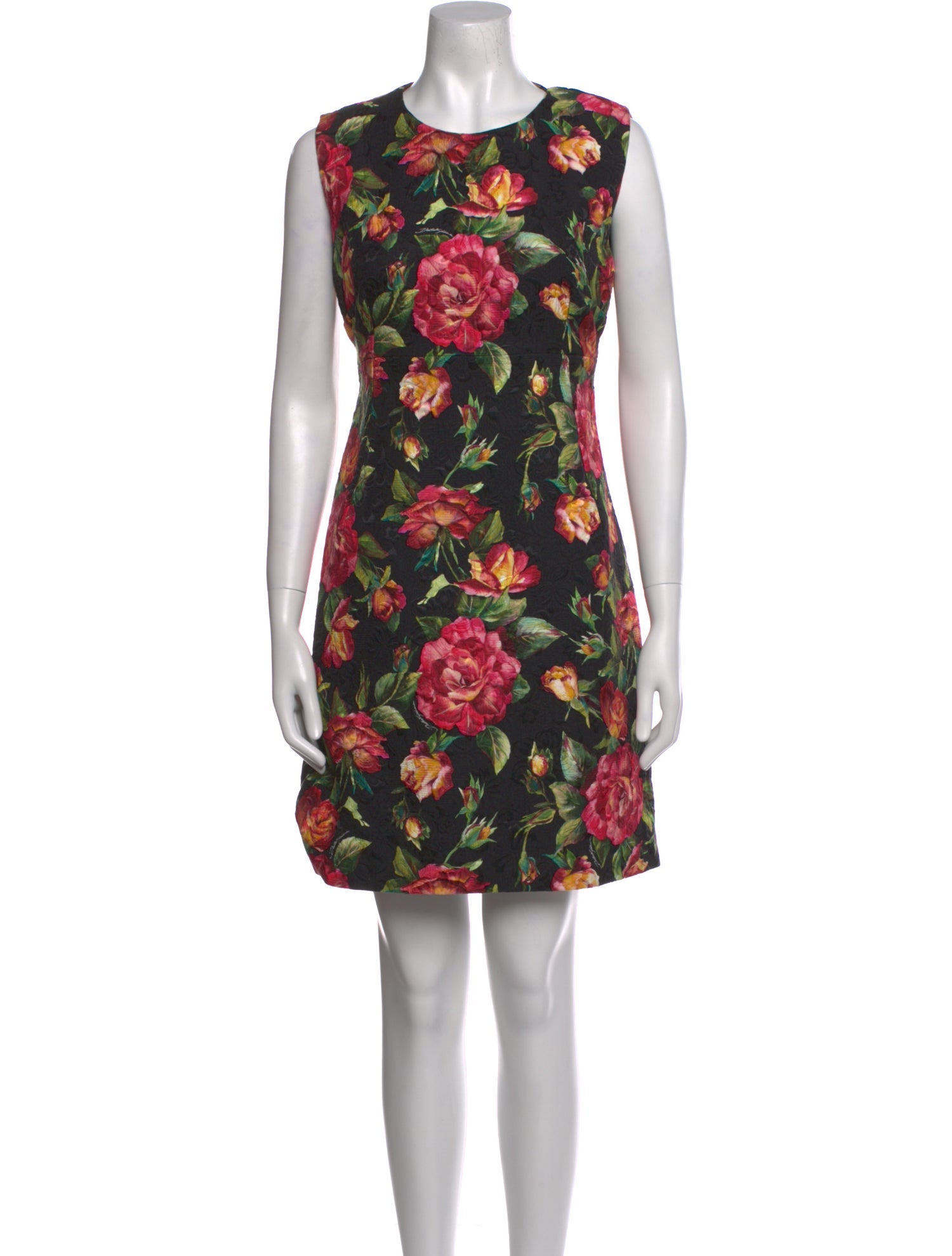 Dolce & Gabbana Floral Print Mini Dress