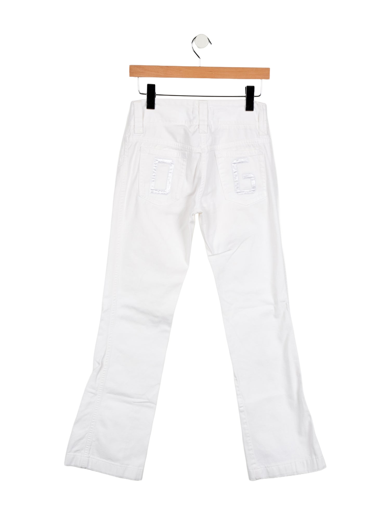 Dolce & Gabbana Low-Rise Straight Leg Jeans