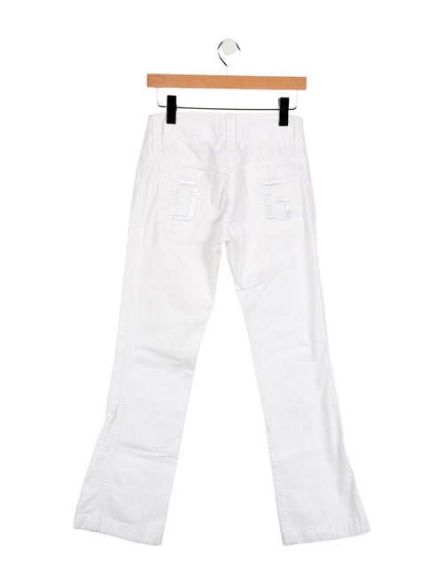 Dolce & Gabbana Low-Rise Straight Leg Jeans