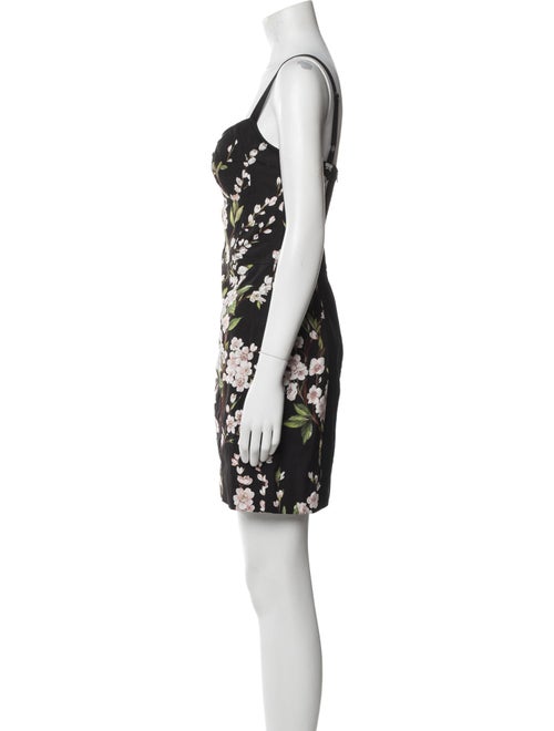 Dolce & Gabbana Floral Print Mini Dress