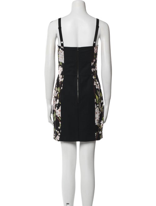 Dolce & Gabbana Floral Print Mini Dress
