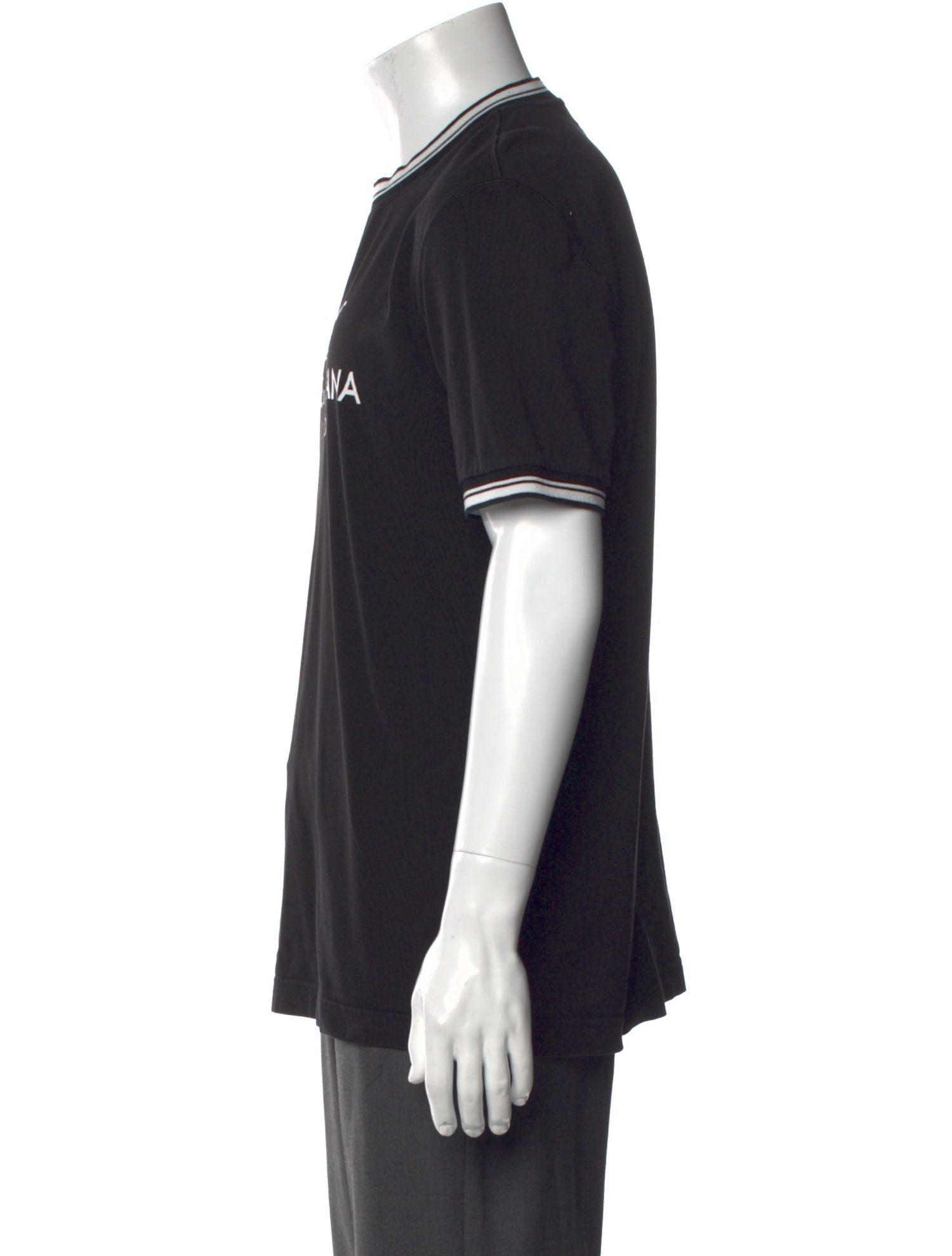 Dolce & Gabbana Graphic Print Crew Neck T-Shirt