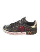 Dolce & Gabbana Rockstud Accents Leather Sneakers