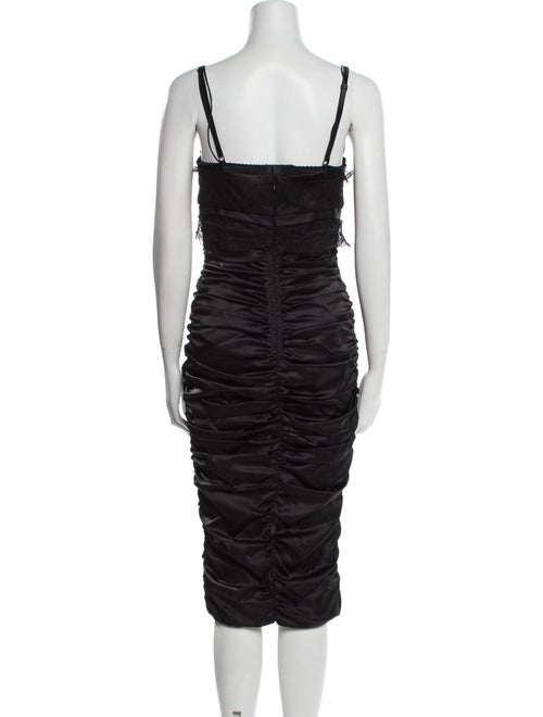 Dolce & Gabbana Silk Midi Length Dress