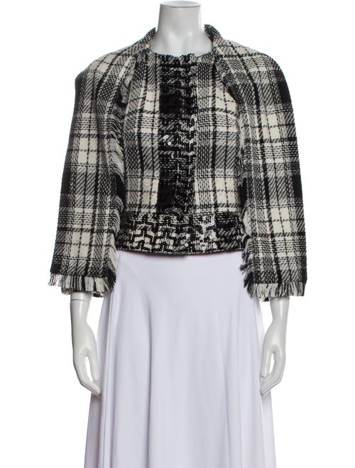 Dolce & Gabbana Tweed Pattern Jacket