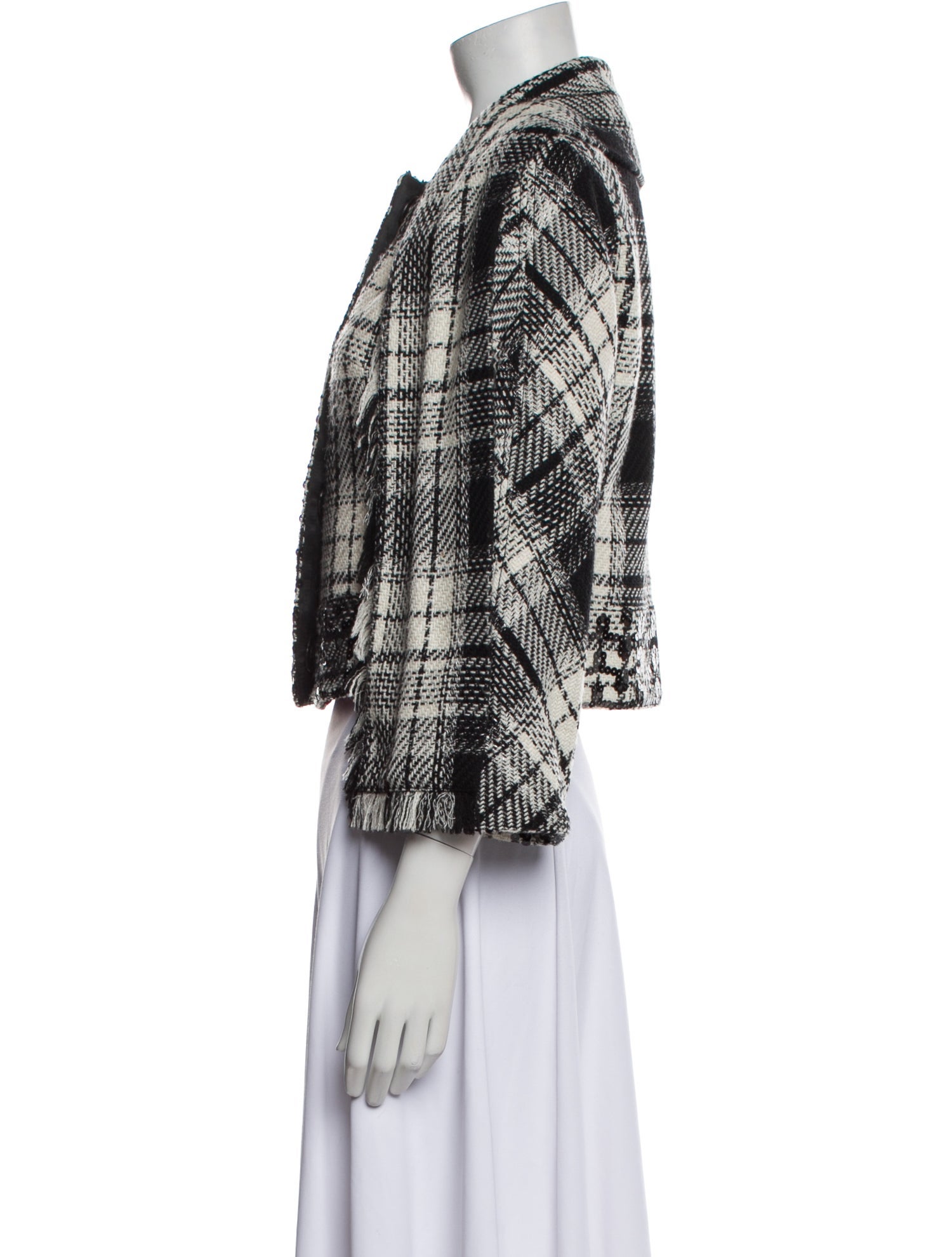 Dolce & Gabbana Tweed Pattern Jacket