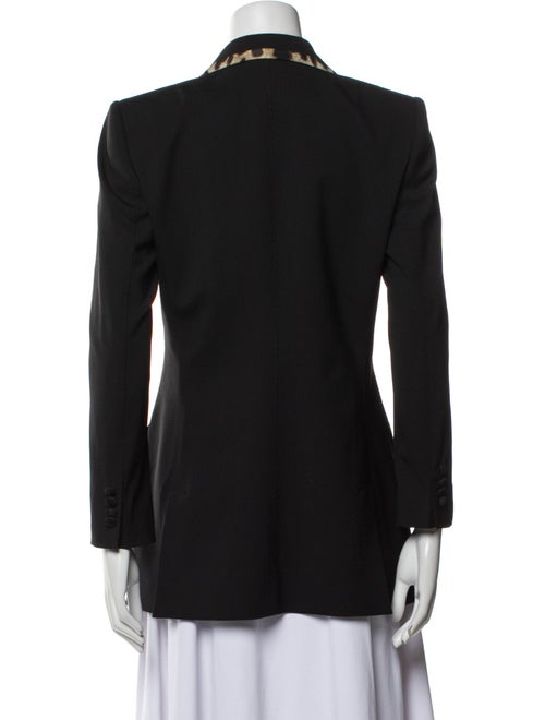 Dolce & Gabbana Virgin Wool Animal Print Blazer