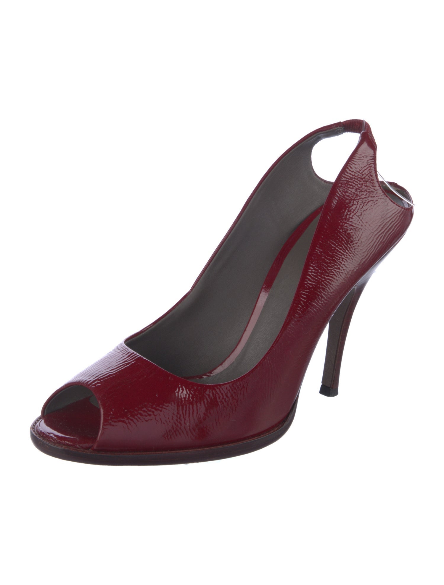 Dolce & Gabbana Patent Leather Slingback Pumps