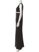Dolce & Gabbana Virgin Wool Long Dress
