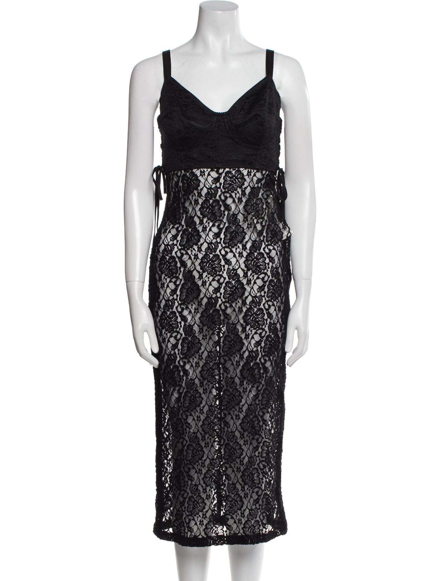 Dolce & Gabbana Nylon Midi Length Dress