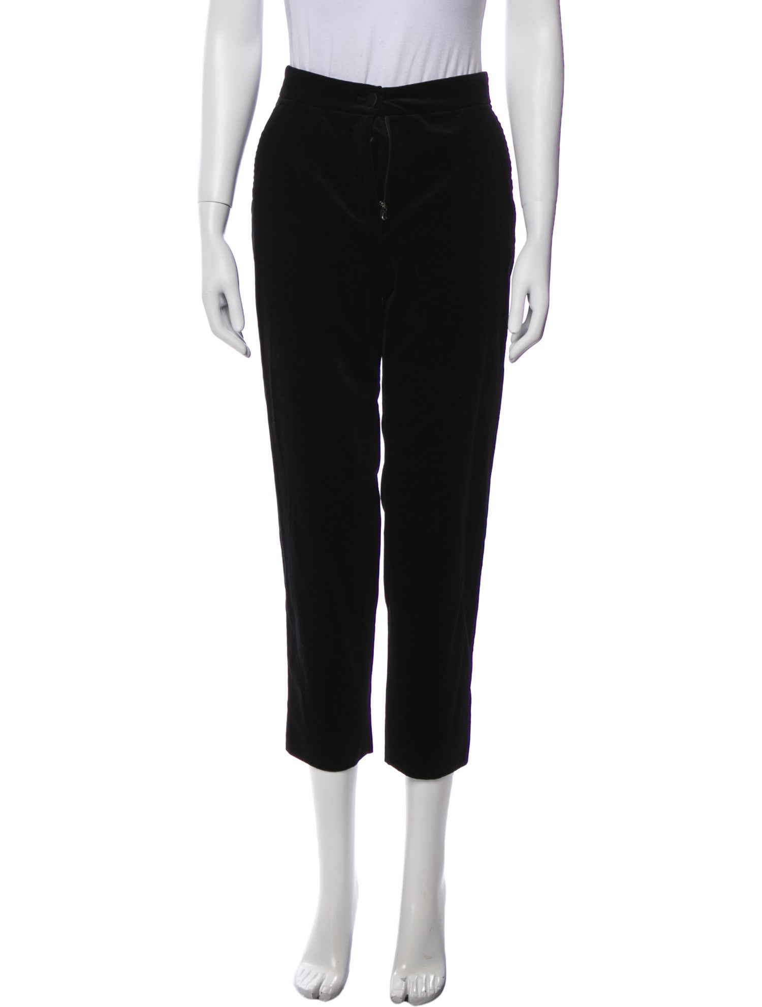 Dolce & Gabbana Virgin Wool Straight Leg Pants