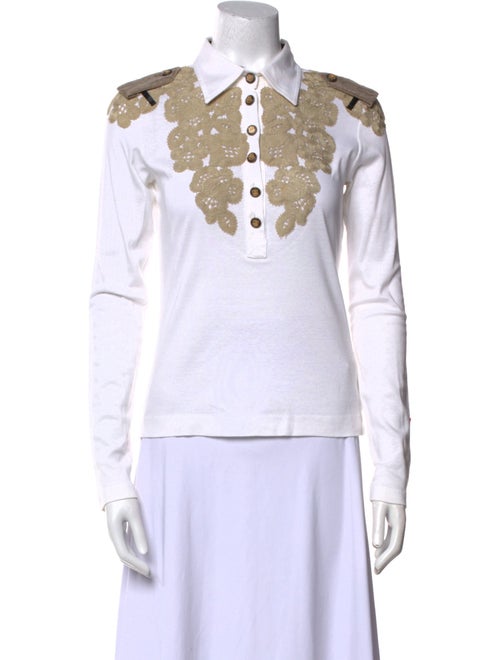 Dolce & Gabbana Long Sleeve Polo