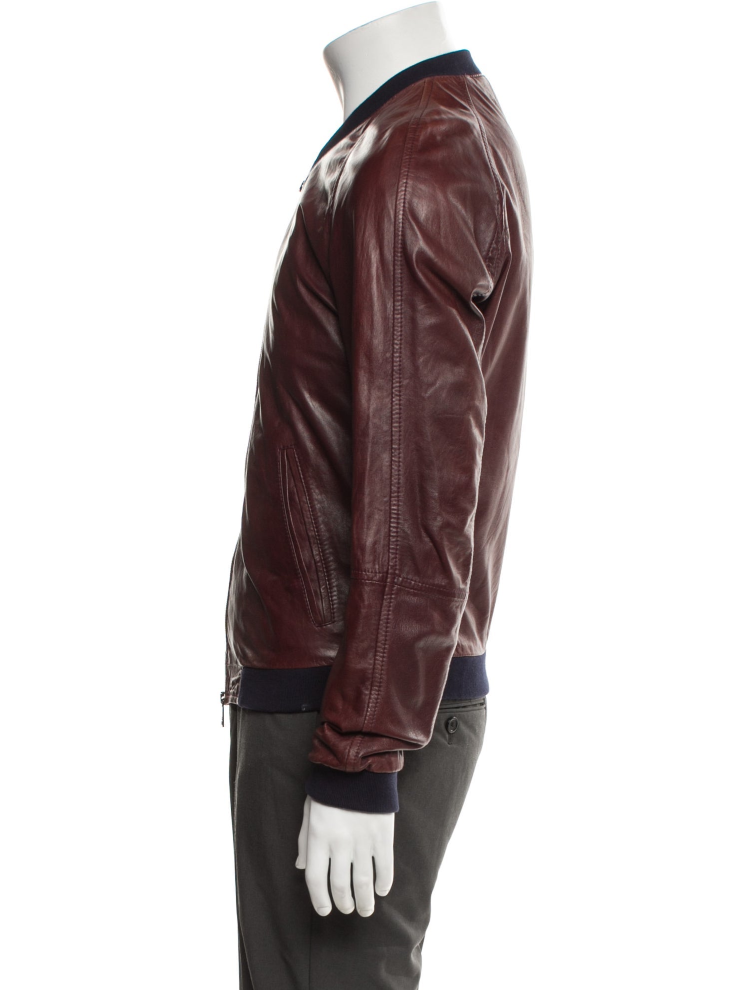 Dolce & Gabbana Lambskin Bomber Jacket