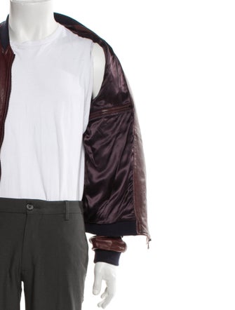 Dolce & Gabbana Lambskin Bomber Jacket