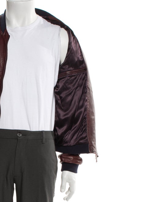 Dolce & Gabbana Lambskin Bomber Jacket