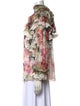 Dolce & Gabbana Silk Floral Print Blouse
