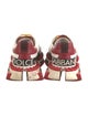 Dolce & Gabbana Leather Colorblock Pattern Sneakers