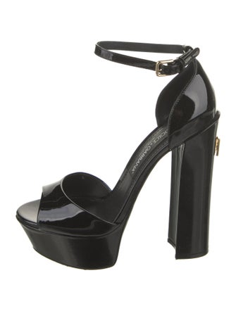 Dolce & Gabbana Patent Leather D'Orsay Pumps