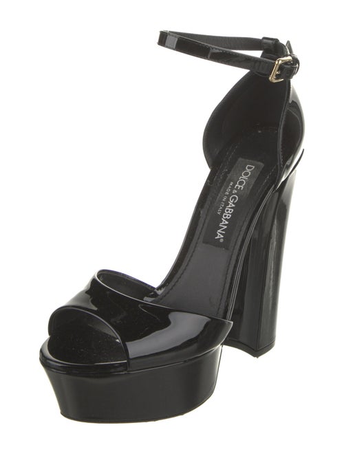 Dolce & Gabbana Patent Leather D'Orsay Pumps