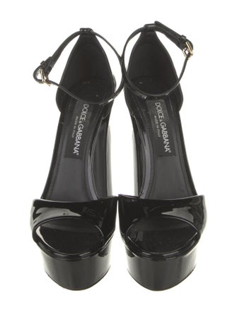 Dolce & Gabbana Patent Leather D'Orsay Pumps