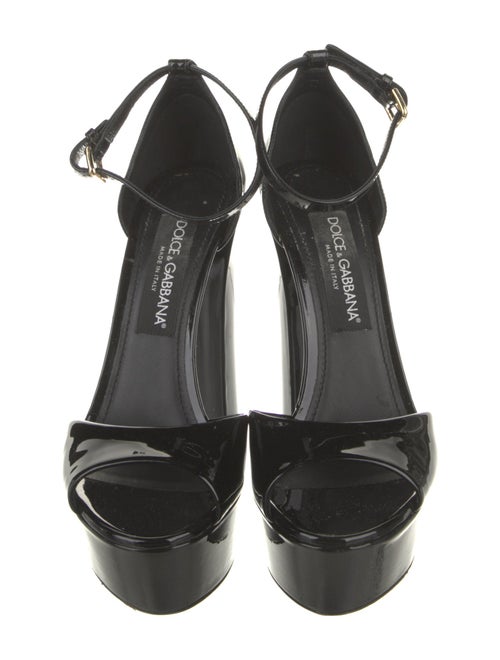 Dolce & Gabbana Patent Leather D'Orsay Pumps