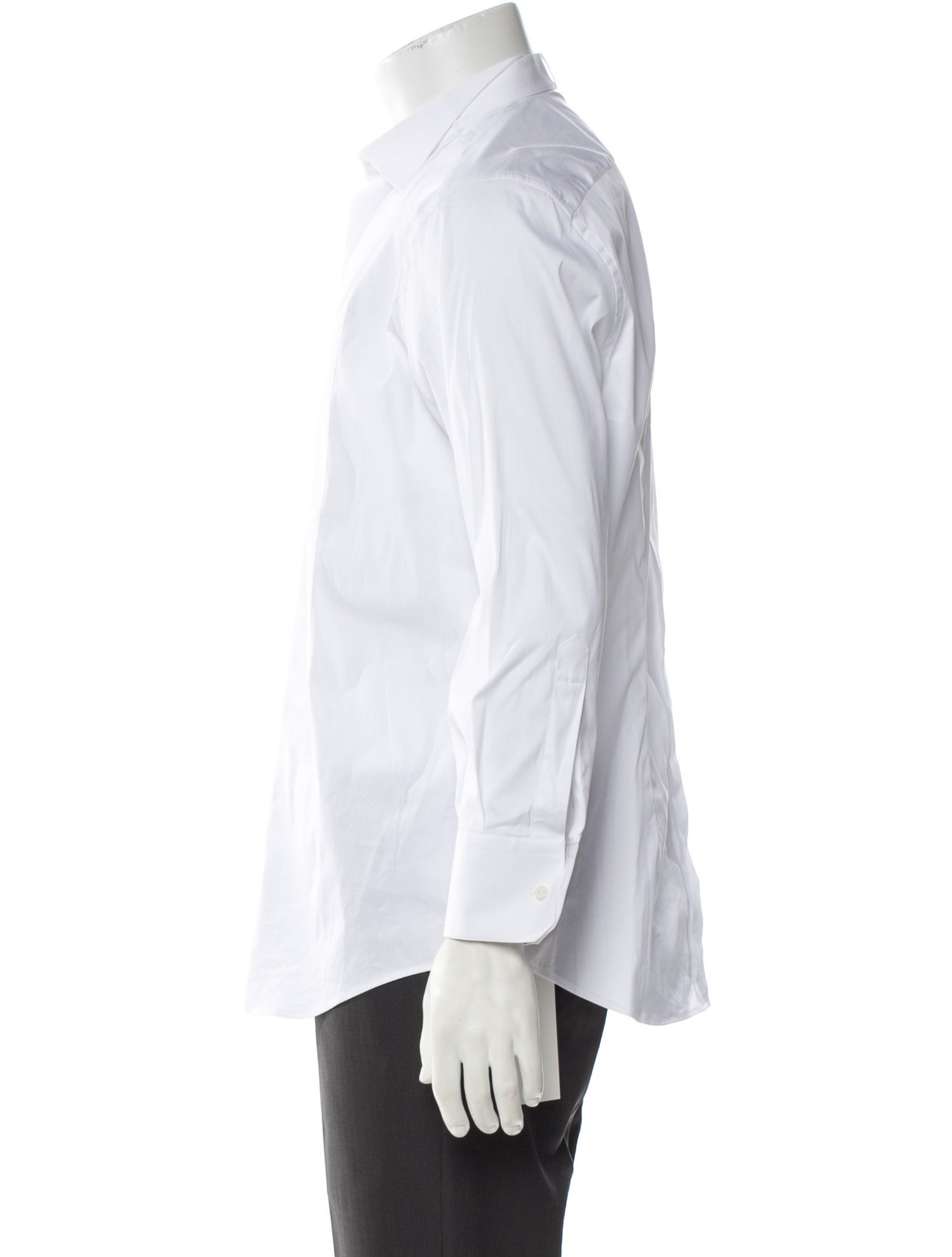 Dolce & Gabbana Long Sleeve Tuxedo Shirt