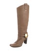 Dolce & Gabbana Leather Riding Boots