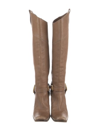 Dolce & Gabbana Leather Riding Boots
