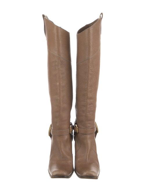 Dolce & Gabbana Leather Riding Boots
