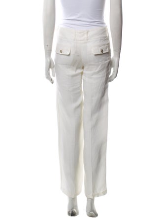 Dolce & Gabbana Linen Wide Leg Pants