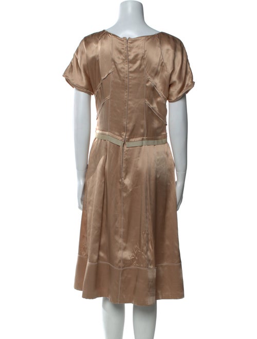 Dolce & Gabbana Silk Midi Length Dress