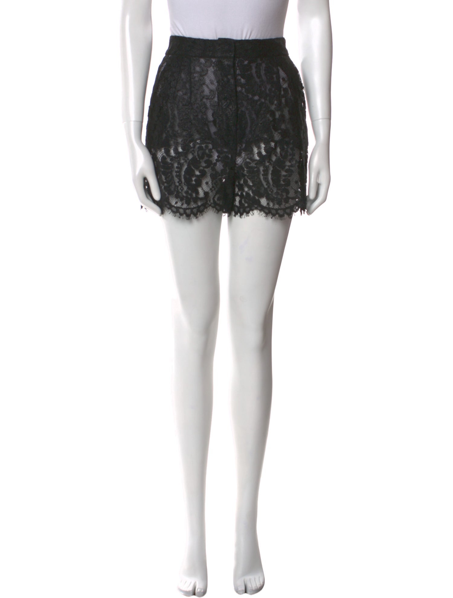 Dolce & Gabbana Lace Mini Shorts w/ Tags