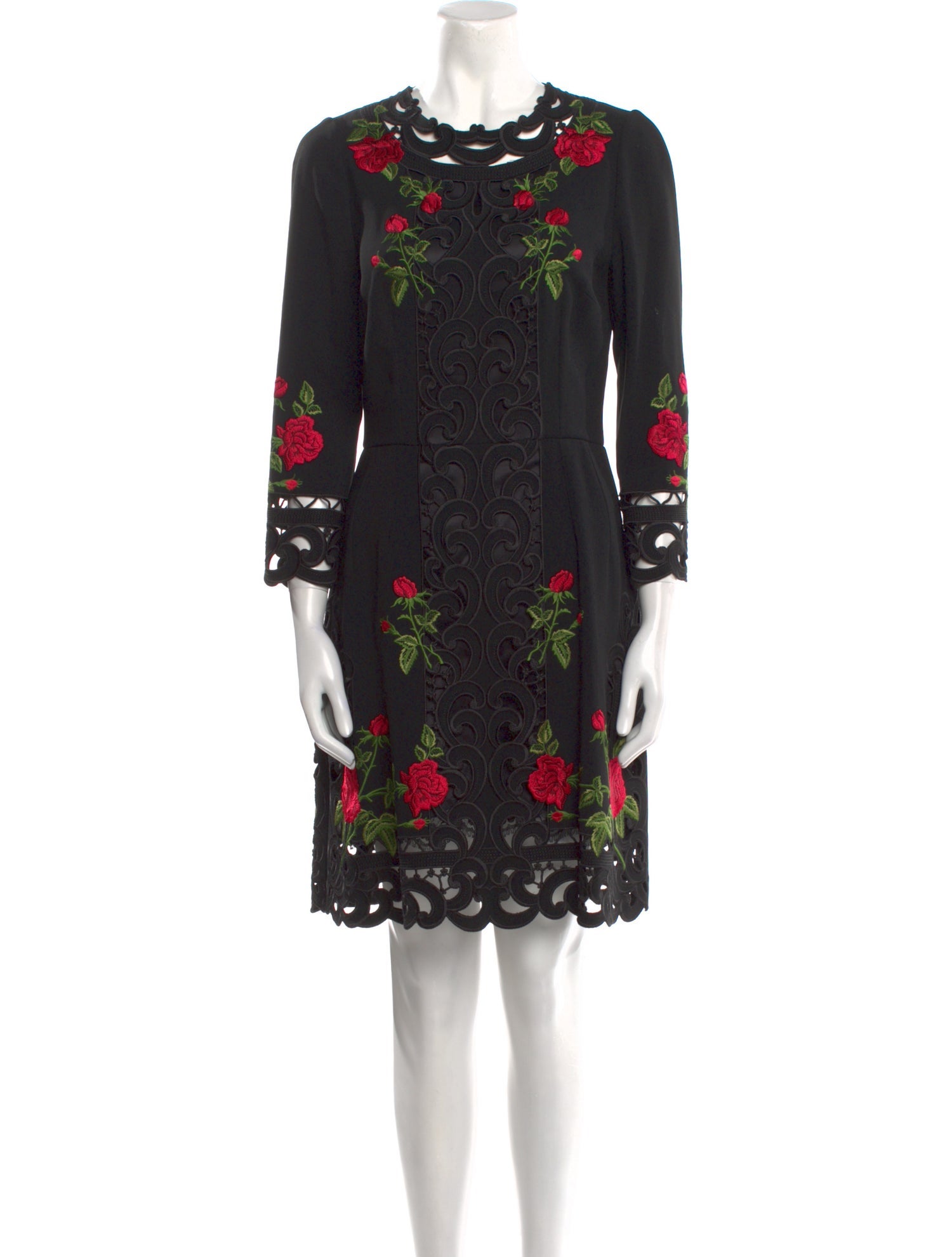 Dolce & Gabbana Floral Print Mini Dress