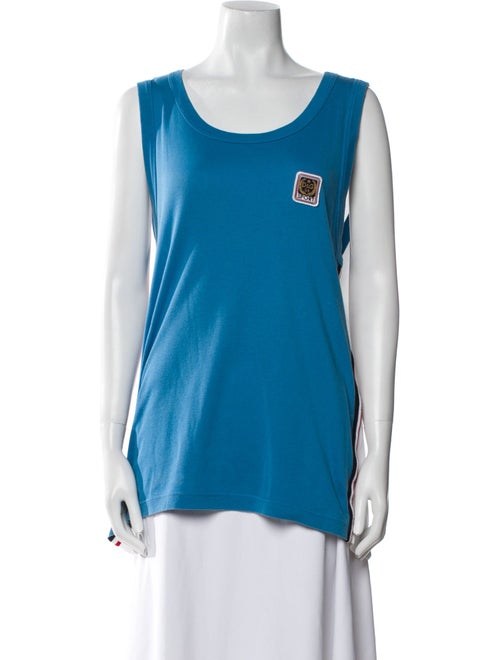 Dolce & Gabbana Graphic Print Scoop Neck Top