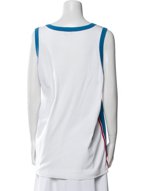 Dolce & Gabbana Graphic Print Scoop Neck Top