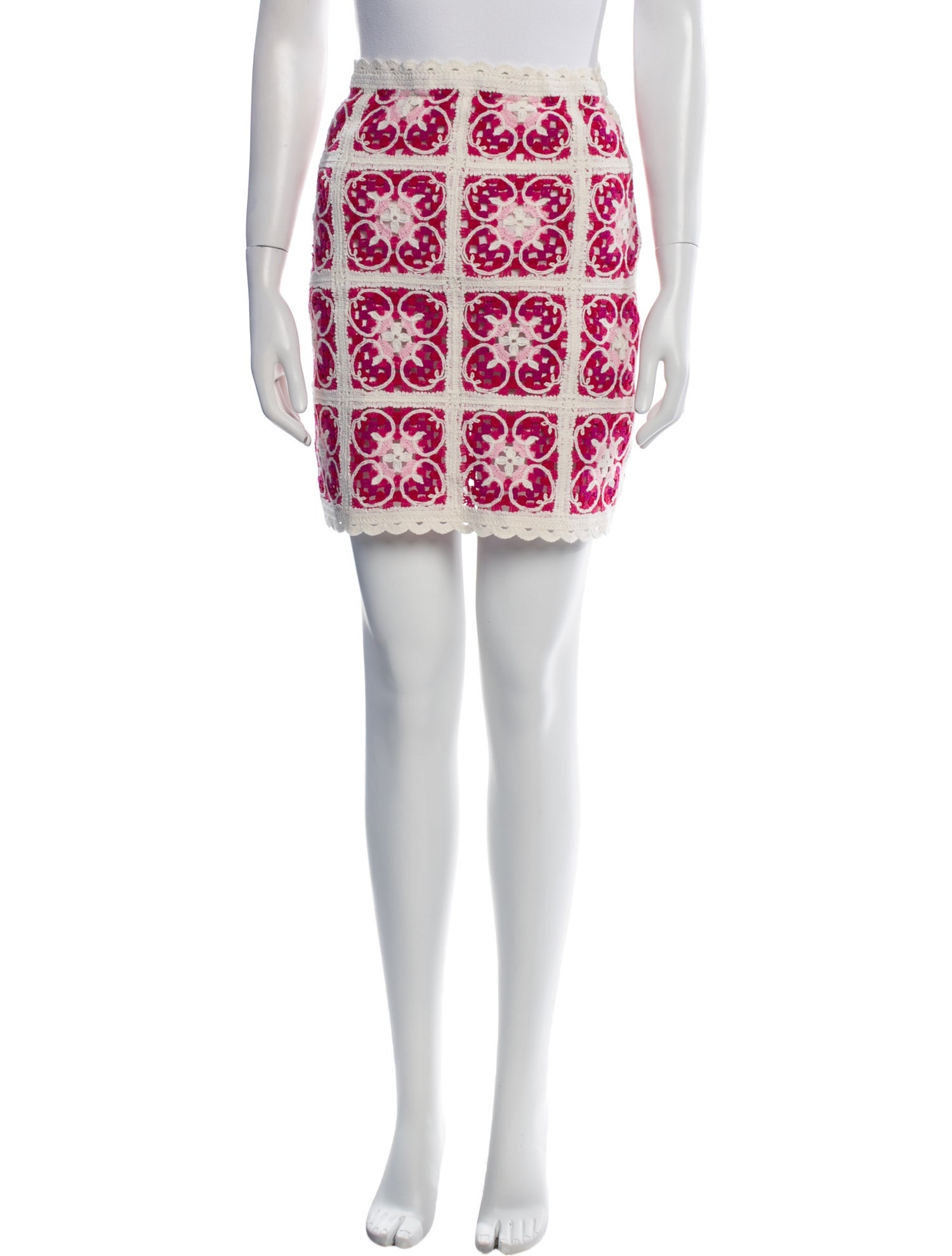 Dolce & Gabbana Printed Mini Skirt