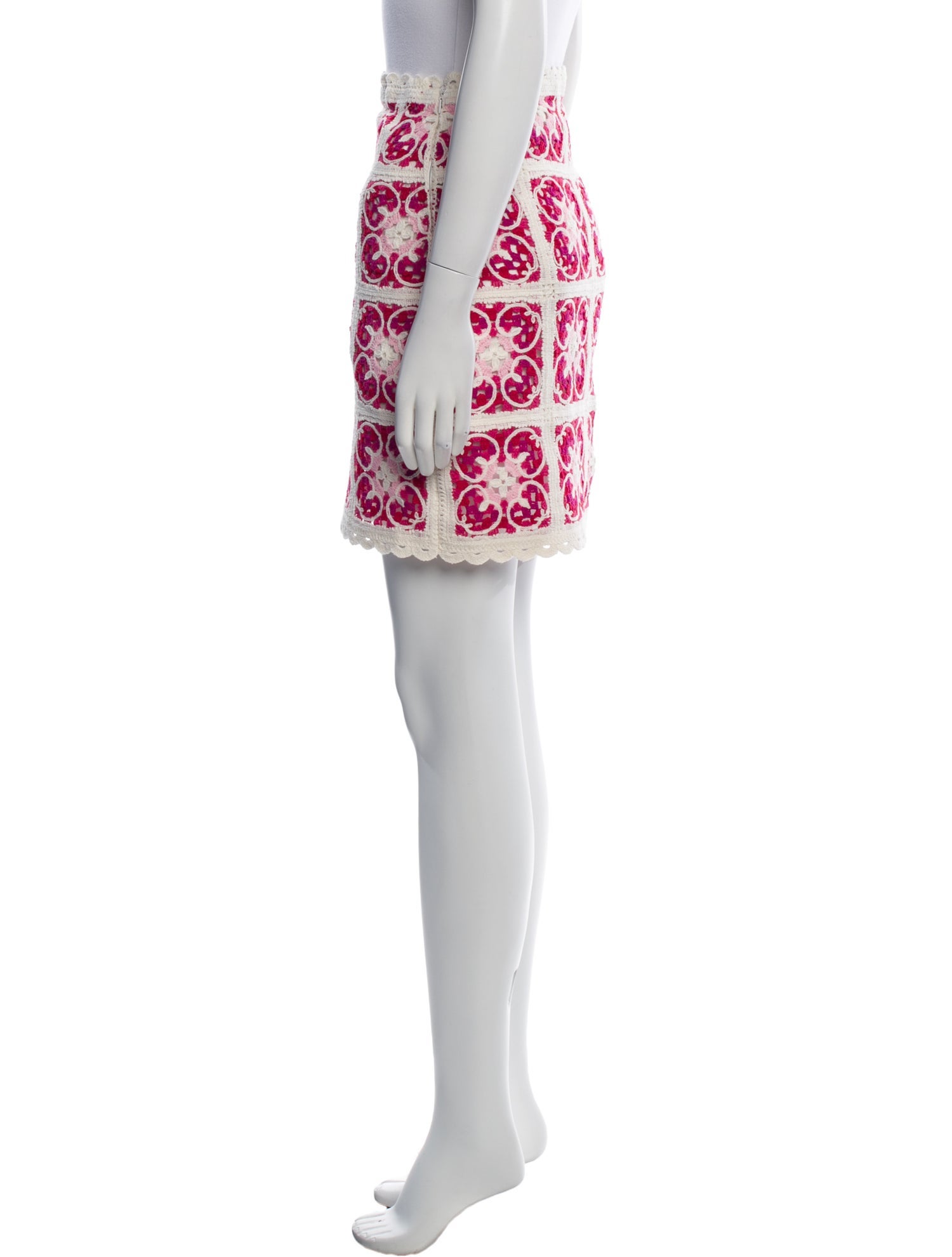 Dolce & Gabbana Printed Mini Skirt