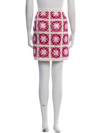Dolce & Gabbana Printed Mini Skirt