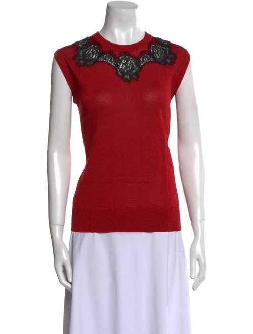 Dolce & Gabbana Crew Neck Sleeveless Top